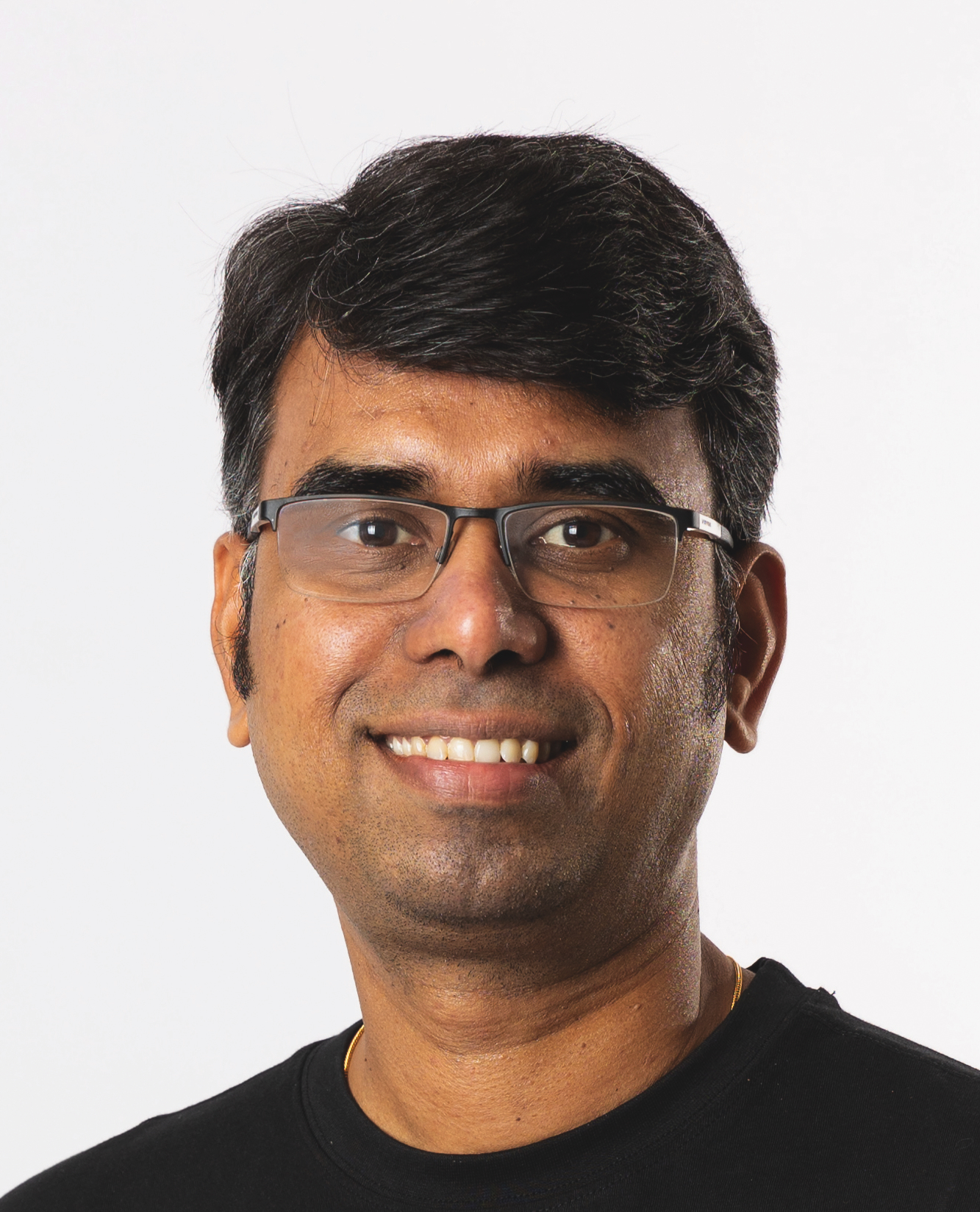 Portrait of Reghu Ram, author of Leading Code